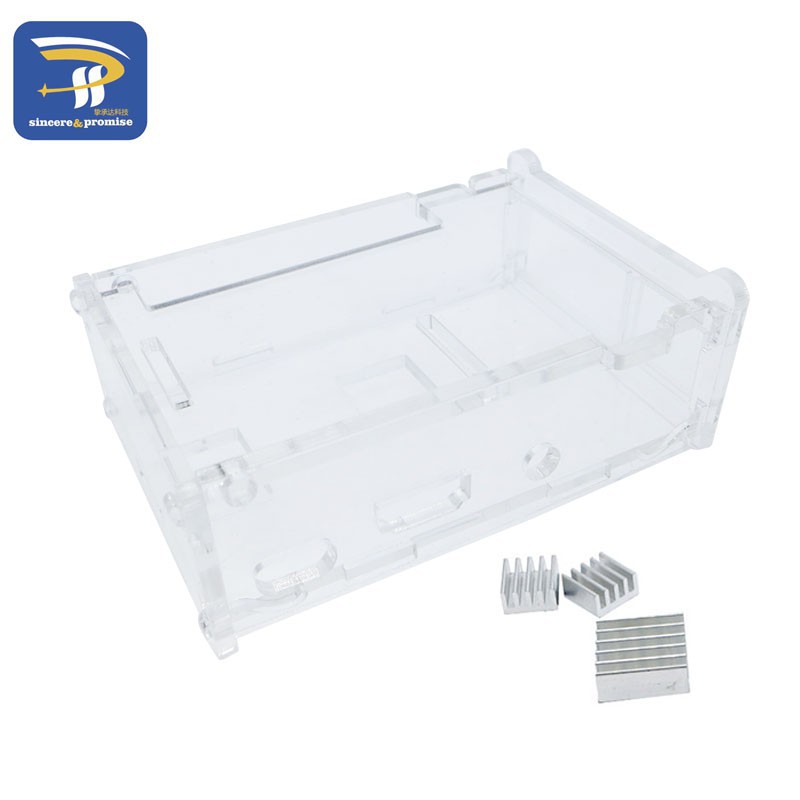 Hộp Đựng Bo Mạch Raspberry Pi 3 Model B + Acrylic St
