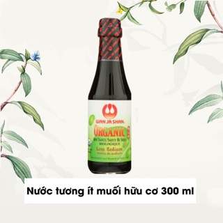 Nước tương hữu cơ ít muối 300ml
