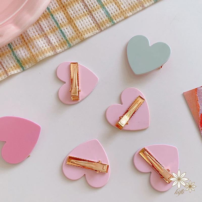 Kẹp Tóc Nữ Hình Trái Tim Xinh Xắn