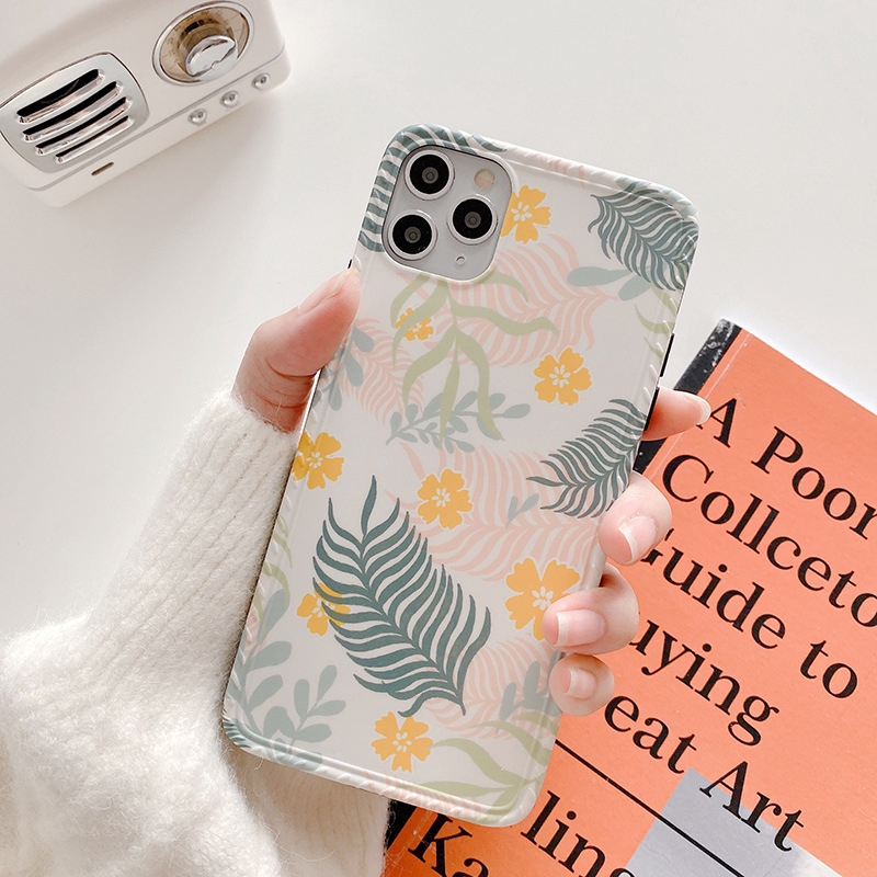 Ốp Điện Thoại Họa Tiết Hoa Xinh Xắn Dành Cho Iphone 11 Pro / Max / Xs / Xr / 8 Plus | BigBuy360 - bigbuy360.vn