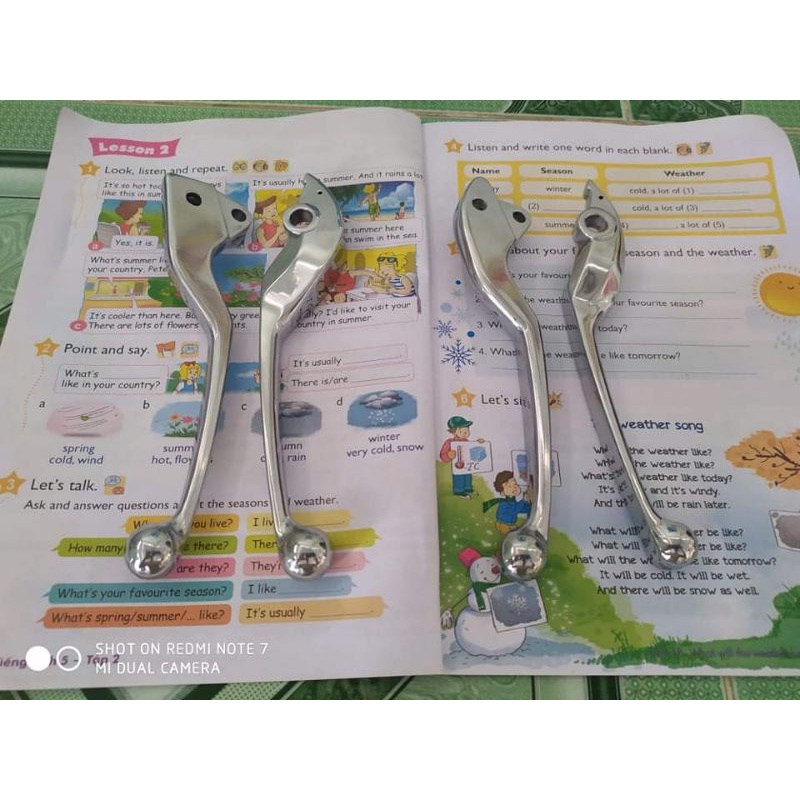 Tay thắng vario đời cũ 2017 mạ crôm