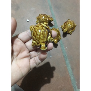 Rùa sứ trang trí bể cá, decor trang trí tiểu cảnh sân vườn gốm sứ Bát Tràng cực xinh yêu