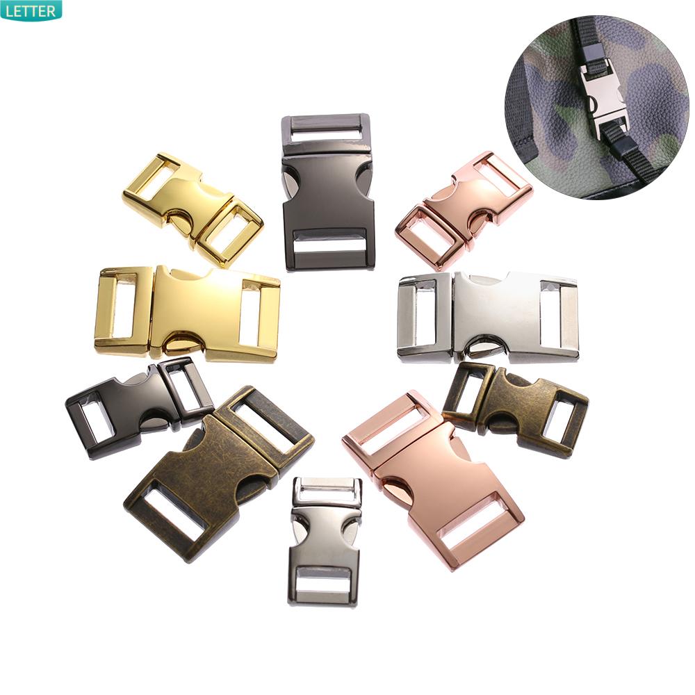 1 Khóa Cài Cạnh Vòng Tay Bằng Kim Loại 5 Màu Tùy Chỉnh DIY