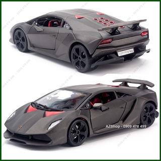 Xe mô hình kim loại lambo sesto tỉ lệ 1:24 - bburago - xám - 8331