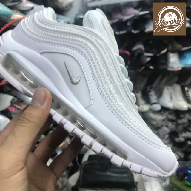 Giầy thể thao AIR MAX 97 full trắng đế xám thời trang nam nữ dạo phố Còn Hàng đổi trả trong 7 ngày Đẹp Nhất :( (