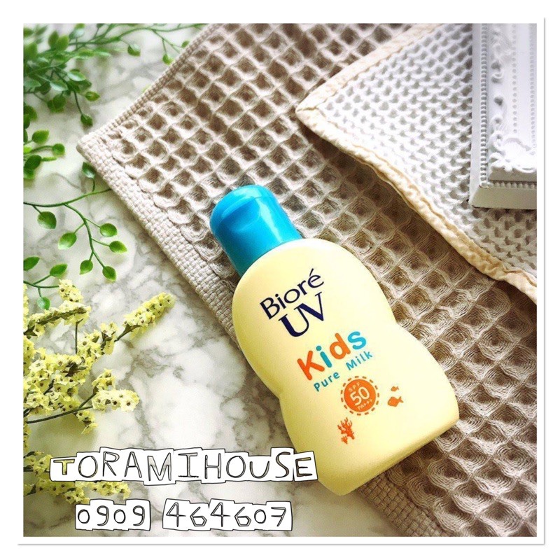 Kem chống nắng trẻ em Biore Kids Milk SPF50+ PA++++