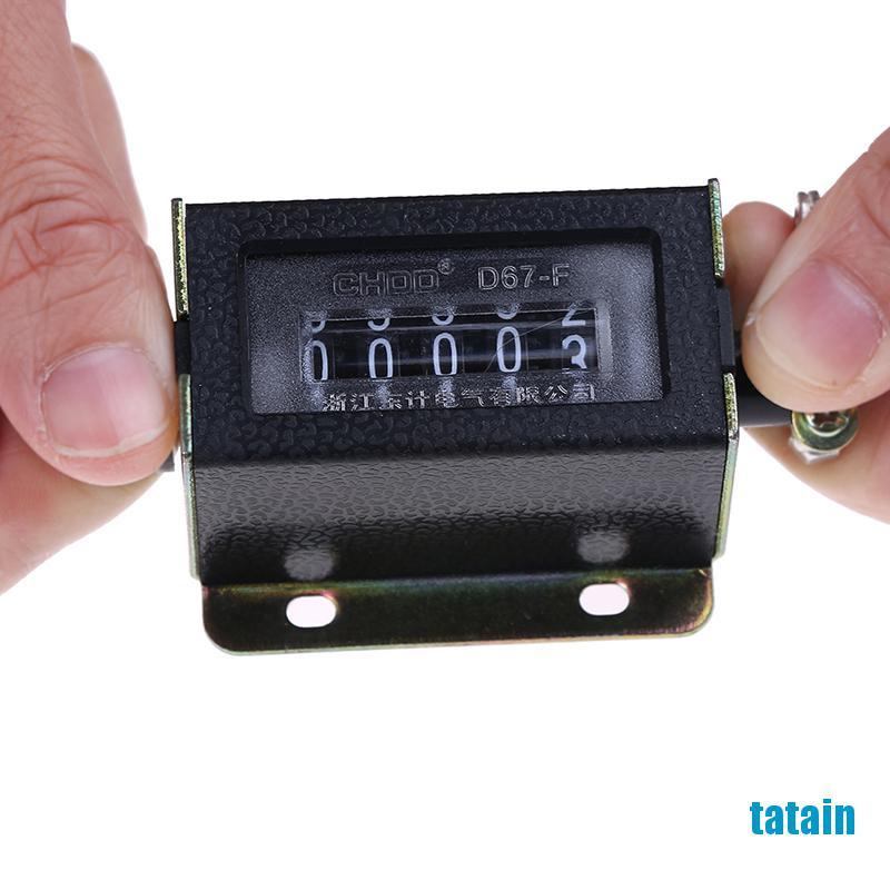 Đồng hồ bấm giờ thủ công 5 chữ số từ 0~99999 D67-F