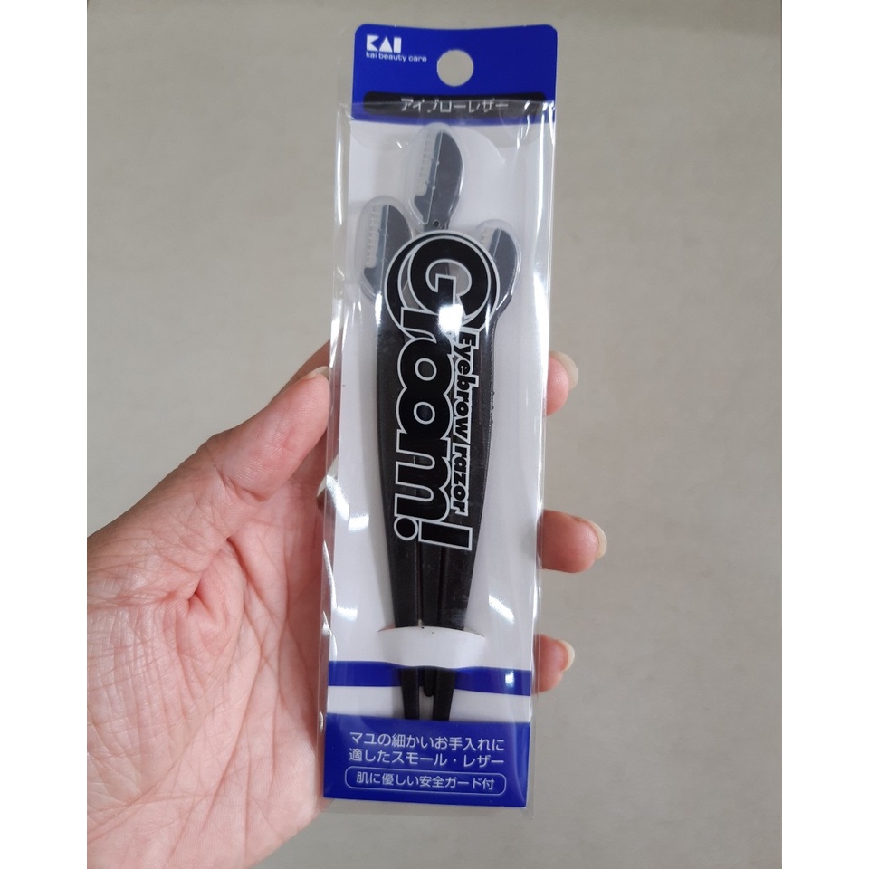 Dao Cạo Mày HC-1161 - Kai Groom Eyebrow Razor Nhật Bản (MP0274)