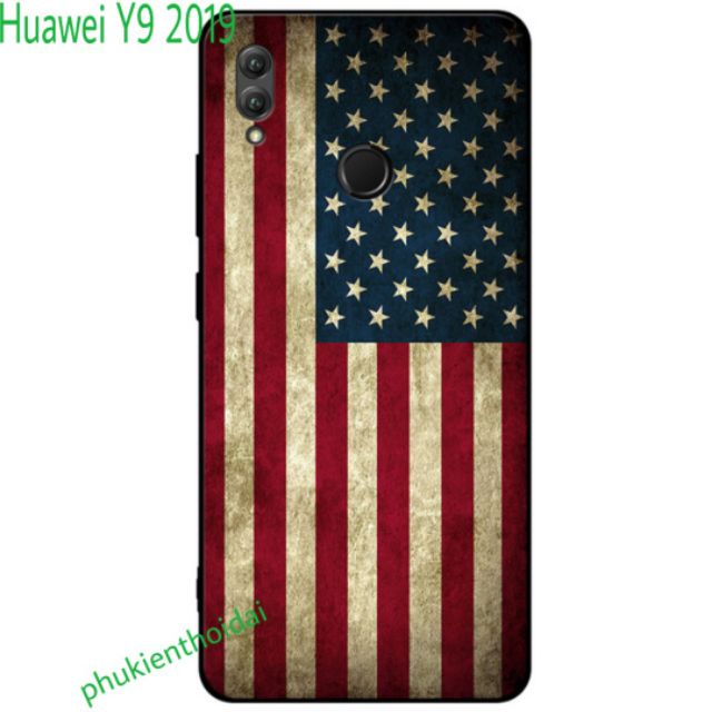 Ốp lưng Huawei Y9 2019 FREESHIP Từ 50k dẻo TPU in 3D cao cấp chất đẹp bảo vệ camera