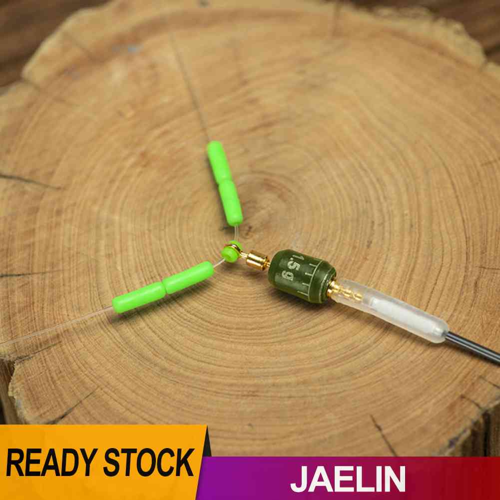 Bộ 6 Phao Nổi Câu Cá Bằng Silicone Đầu Đồng