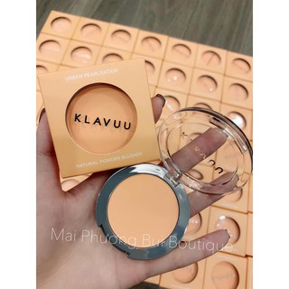 Phấn Má Hồng Klavuu Soft Peach cam đào