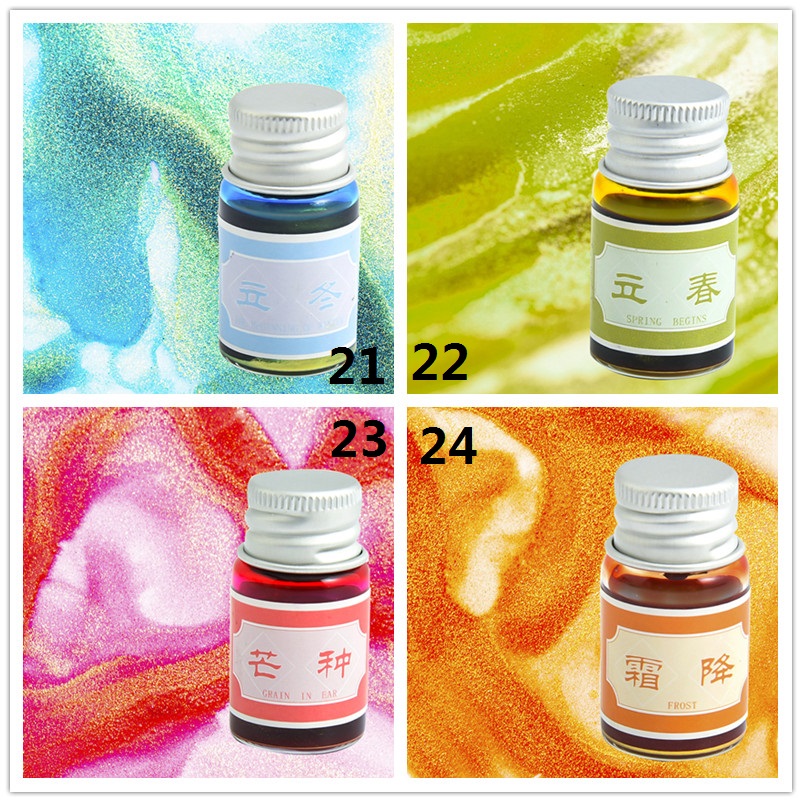 Lọ mực màu viết thư pháp dung tích 5ml tiện dụng