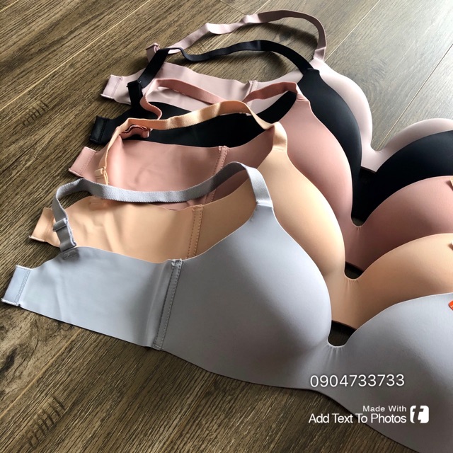 Áo lót nữ không gọng bigsize cao cấp Thái Lan đệm mỏng vải su đúc C811 size 36 đến size 42