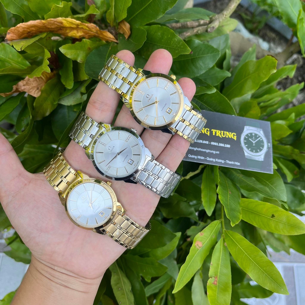 Đồng Hồ 0mega-802M Nam 38mm, Máy Nhật, Kính Sapphire