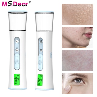 Máy phun sương nano cầm tay tạo ẩm , máy xông mặt mini spa giá rẻ, xông tinh dầu xịt khoáng cấp ẩm chăm sóc da