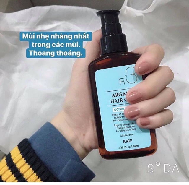 Dầu dưỡng tóc R3 Argan Hair Oil 100ml