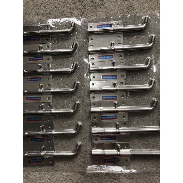 Chốt to 16cm inox 201