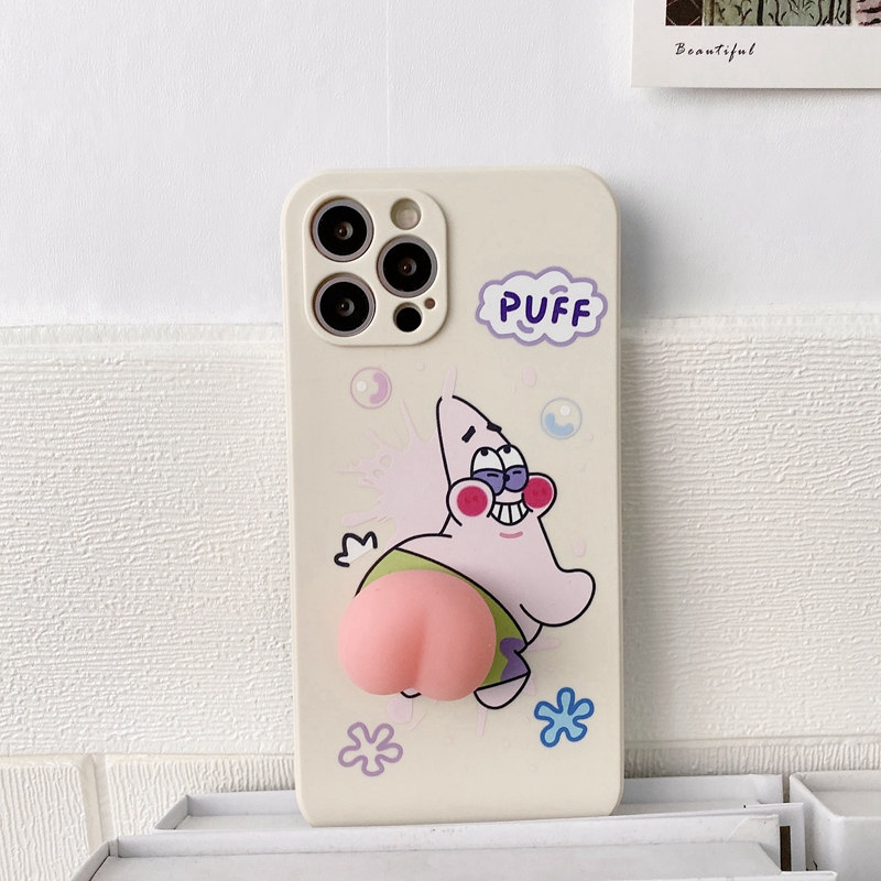 Ốp điện thoại Suntaiho silicon dẻo họa tiết vui nhộn cho iPhone 11 Pro Max 12 mini Pro max 7 8 Plus X XS XR XS MAX | BigBuy360 - bigbuy360.vn