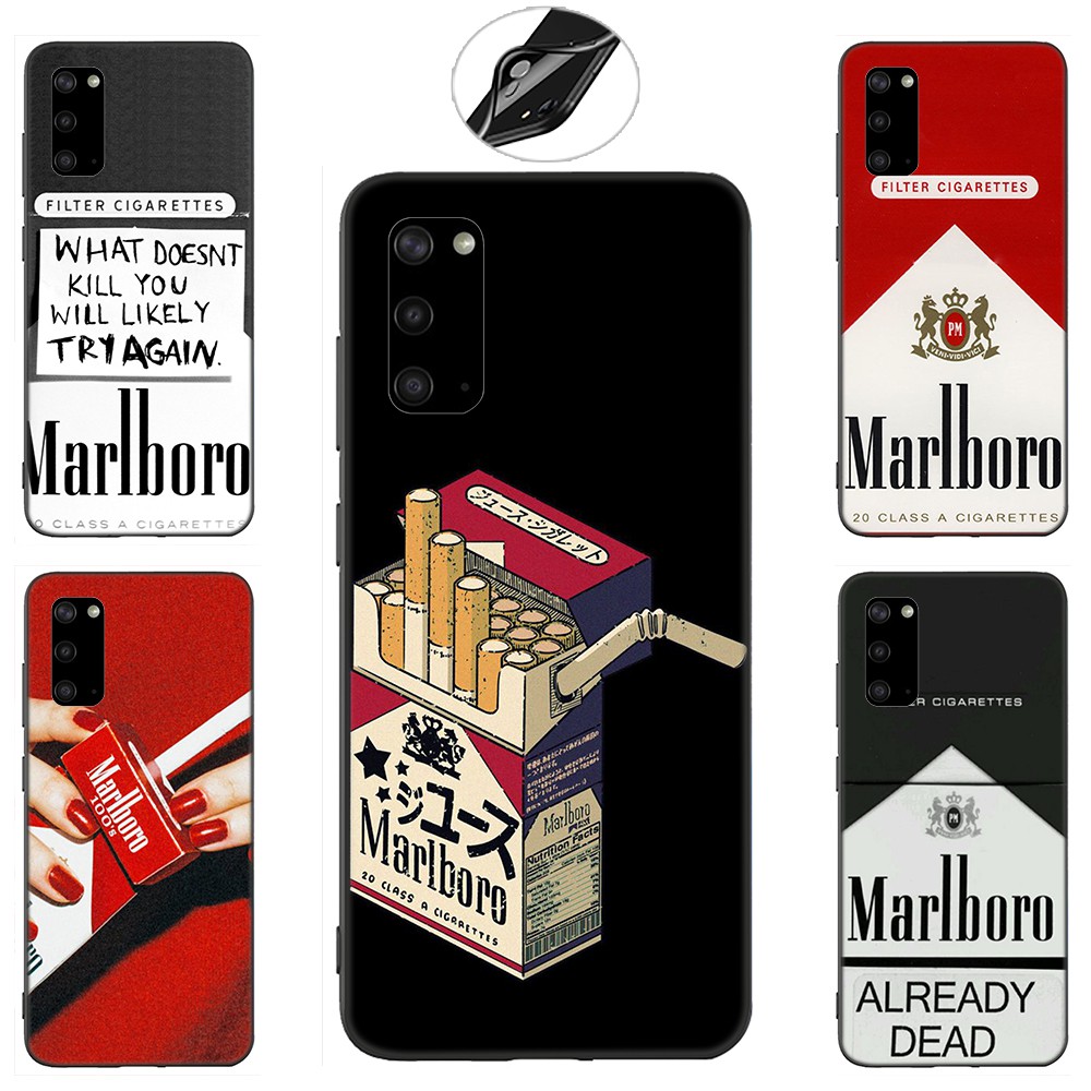 Samsung Galaxy S21 S20 Fe Ultra Plus S10 Lite S10E S20+ S20Ultra S21+ Casing Soft Case 61SF Marlboro mobile phone case