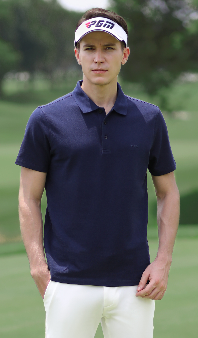 [Hàng Auth - Chọn màu] Áo Golf Nam Ngắn Tay - PGM Men Golf Shirt - YF313