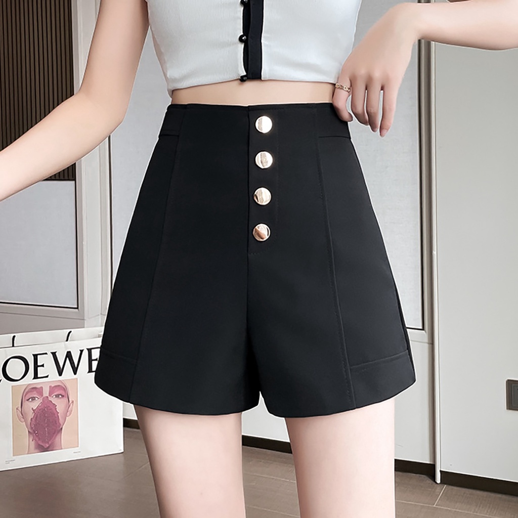 Quần short nữ trẻ trung siêu xinh quần đùi cạp cao siêu tôn dáng QSN10