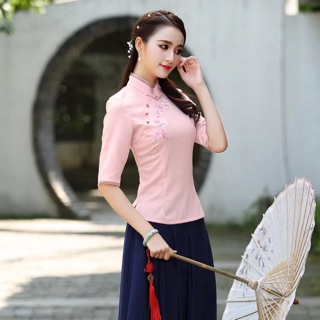 Áo sườn xám mã sản phẩm #PMS65