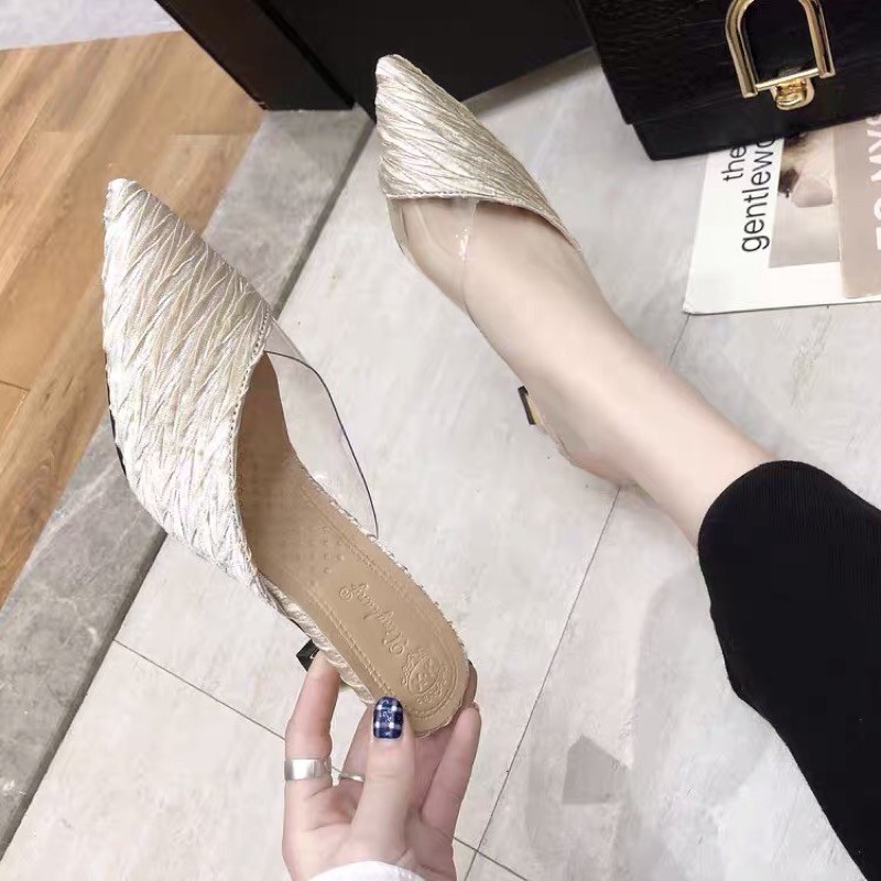 🌴Dép sục phối lụa