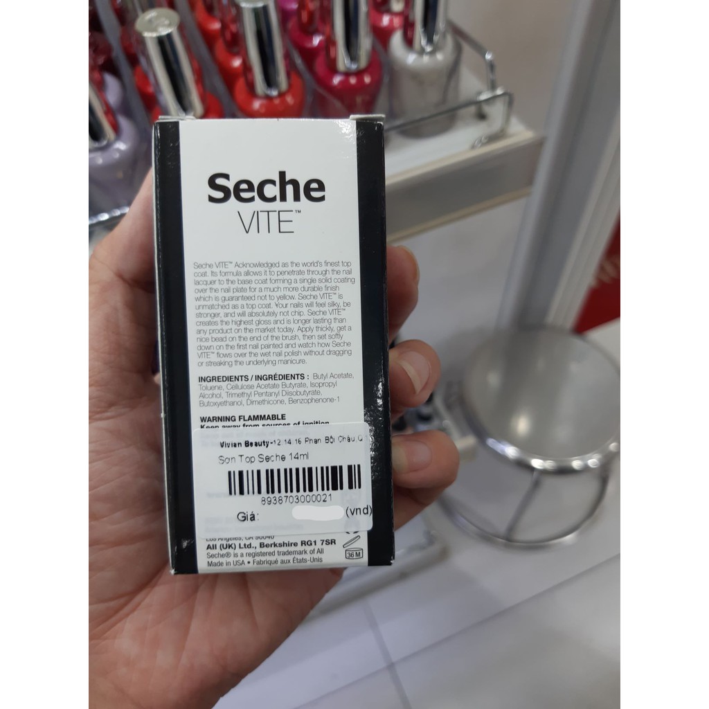 Sơn Top Seche 14ml (SO0227)