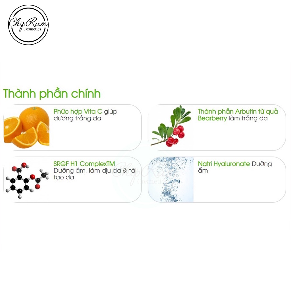 Tinh chất dưỡng trắng Histolab Ampoule Vita C Complex mờ thâm 50ml