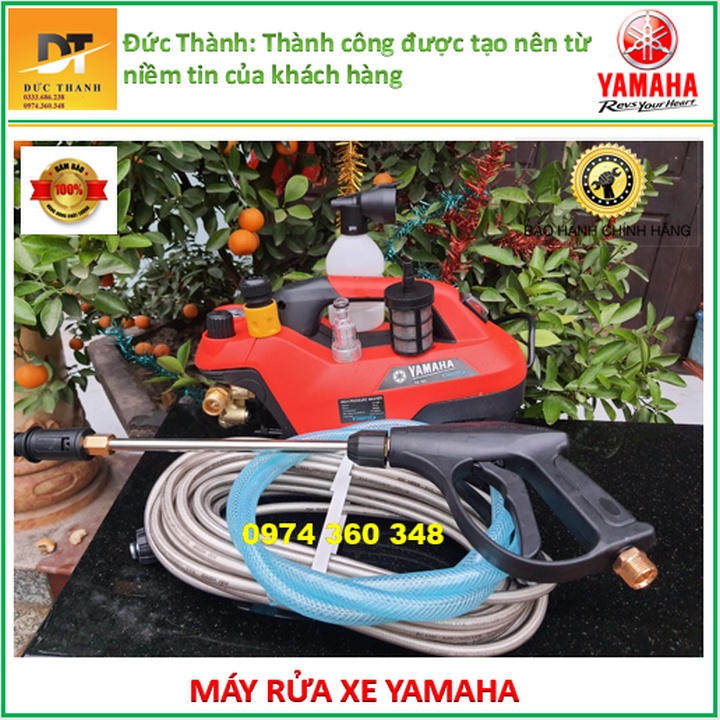 Máy rửa xe áp lực cao YAMAHA. Áp lực 250 Bar