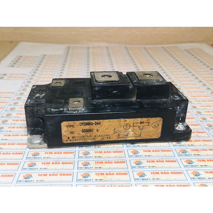 CM300HA24H IGBT MITSUBISHI 300A 1200V tháo máy