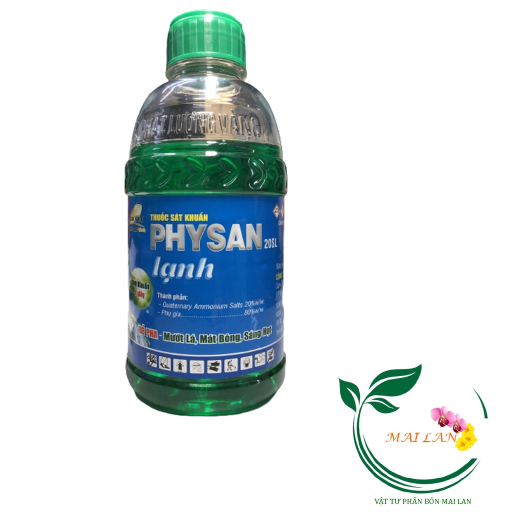 Thuốc Sát Khuẩn Physan Lạnh 20SL - #559# 480ml