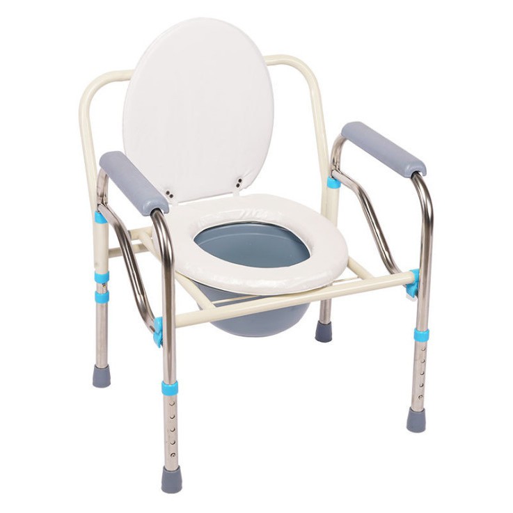 Nhà vệ sinh dành cho người cao tuổi, ghế bệnh nhân, khuyết tật, bồn cầu, loại di động có thể gập lại trong gia đình