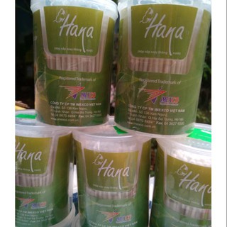 TĂM BÔNG TRẺ EM CAO CẤP LÕI GIẤY HANA 200 CÂY