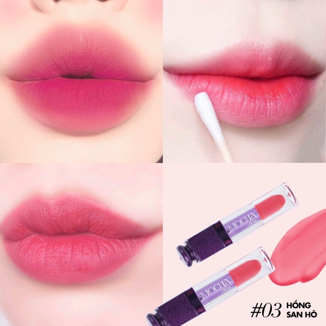 SON KEM MÀU HỒNG SAN HÔ- KHÔNG CHÌ- AN TOÀN CHO CẢ MẸ BẦU