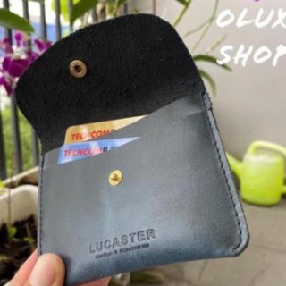 Ví nam da bò thật vintage ví đứng olux