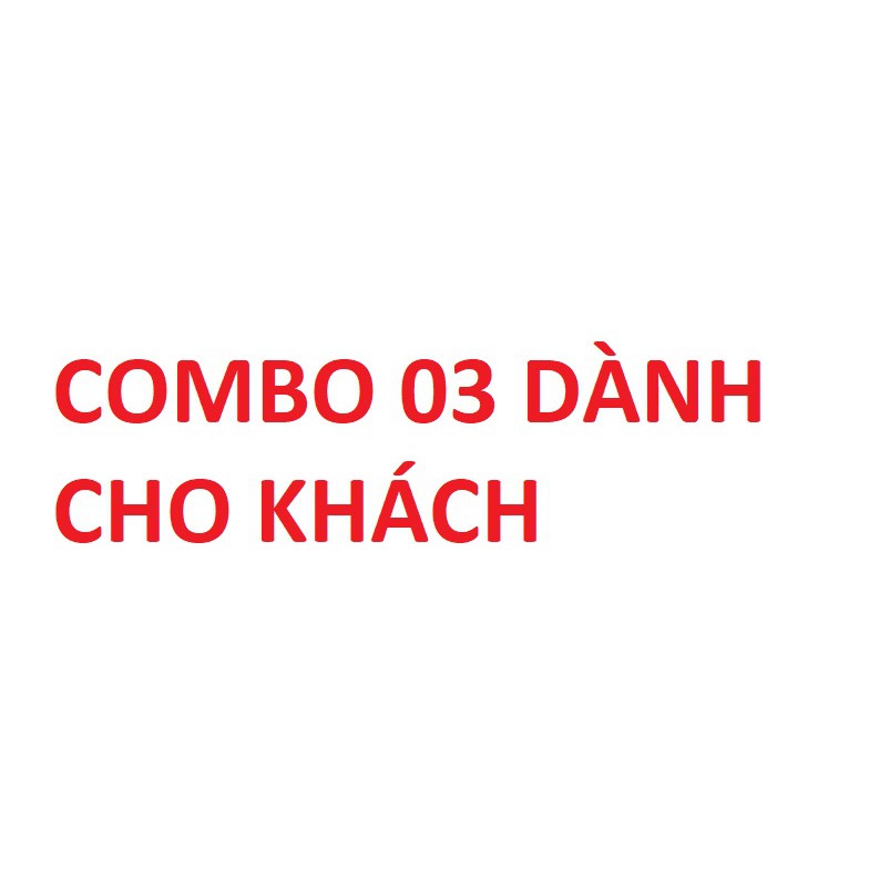 COMBO ĐẶC BIỆT 3 CHO KHÁCH