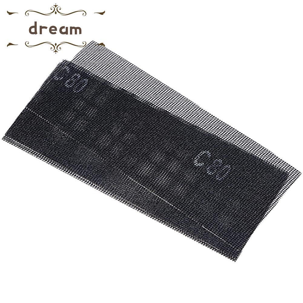 【DREAMLIFE】Sanding Sheet Mesh Abrasive Cloth Emery Stamp Polishing Wet And Dry Use 10 Pcs