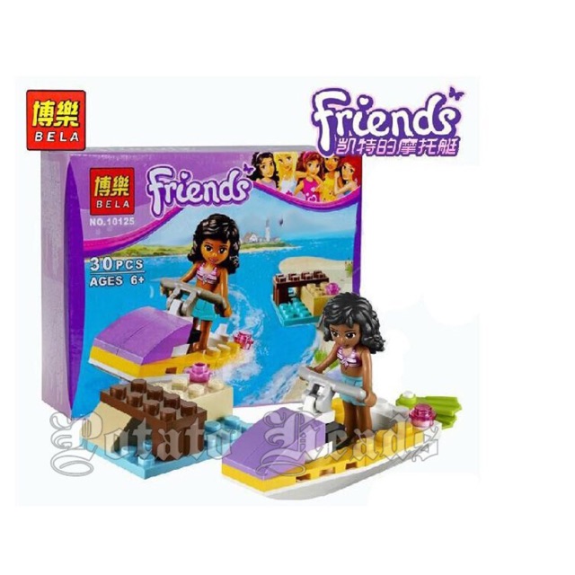 ✨✨ Set Friends 10125 Xe Scooter Chạy Dưới Nước ✨✨