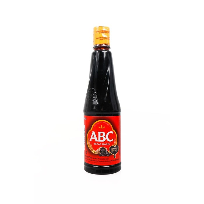 Nước tương ngọt Kecap Manis hiệu ABC - Hàng nhập Indonesia 600 ml