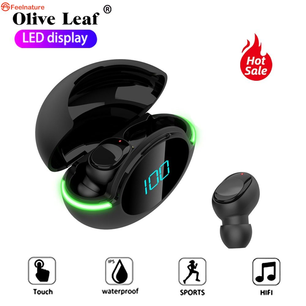 ✨Có Sẵn✨Y80 TWS Âm Nhạc Bluetooth Tai Nghe Không Dây Tai Nghe Loại Bỏ Tiếng Ồn Micro Tai Nghe Nhét Tai Xiaomi Huawei iPhone