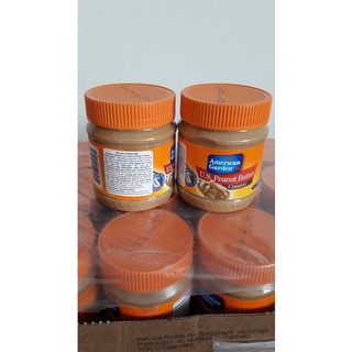 Bơ đậu phộng mịn -american garden peanut butter creamy 340gram.best before: 12/2024