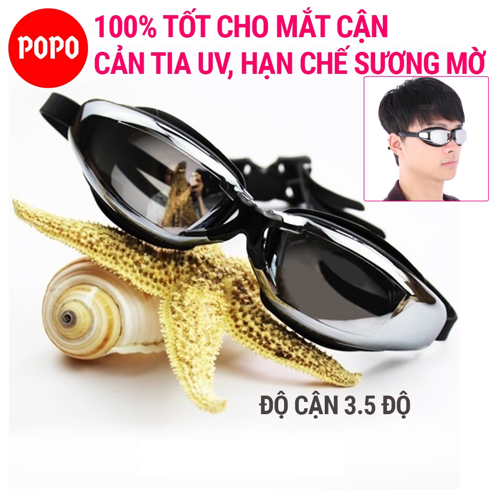 ( Combo- Freeship )Kính bơi tráng gương chống tia UV, Dùng Đi Lặn Bơi, ôm sát nhựa cao cấp chống va đập, chuyên nghiệp