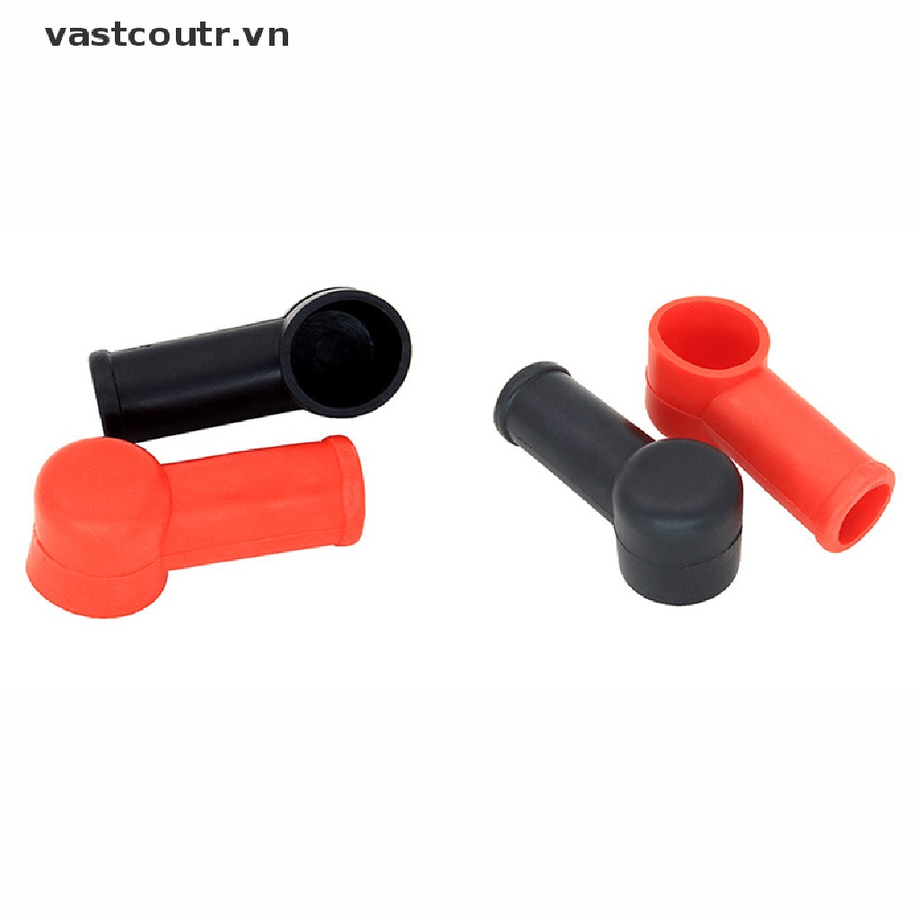 Set 2 vỏ cao su bọc đầu cuối bình ắc quy cho xe hơi/ xe máy