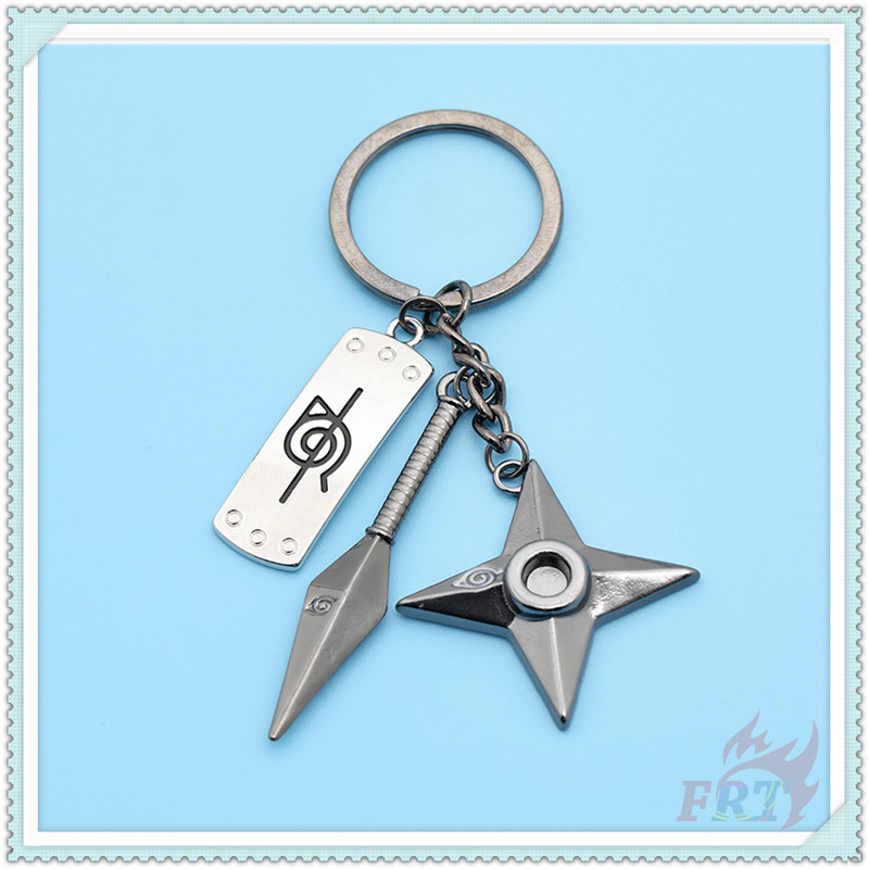 Móc Khóa Naruto - Shurken Kunai 1pc 3 Pendants Keyrings Accessories Gifts