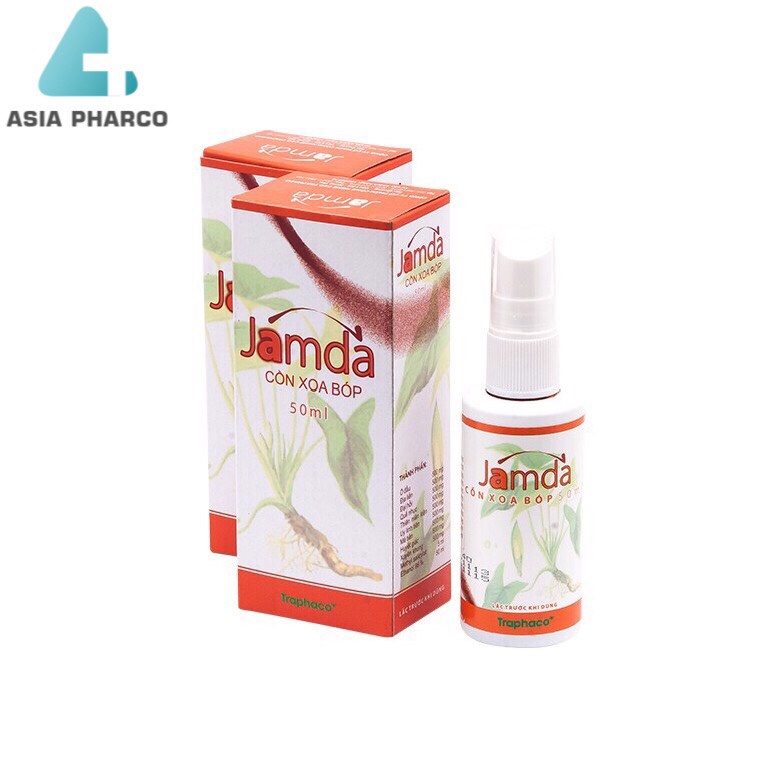 CỒN XOA BÓP JAMDA 50ml