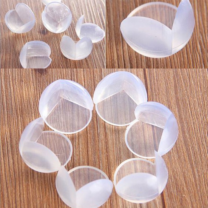 Bộ 10 Nút Silicone Bọc Góc Bàn - Nút Bọc Cạnh Bàn Bằng Silicone Cao Cấp
