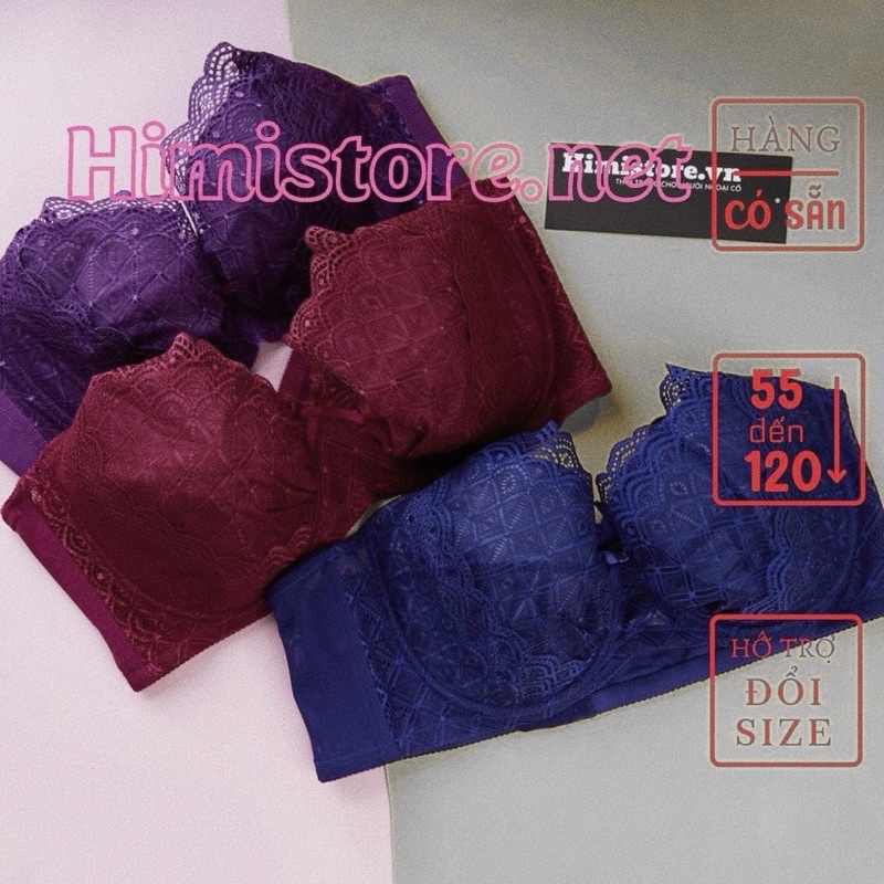 ÁO LÓT BIGSIZE NỮ CÓ GỌNG CÚP TO ĐỆM CỰC MỎNG - HIMISTORE.NET