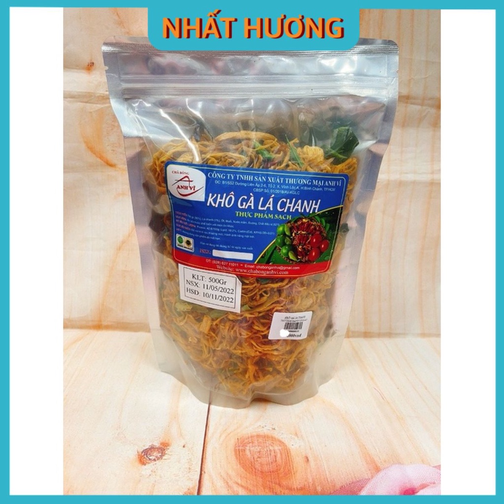 Khô Gà Lá Chanh Thượng Hạng 500gr