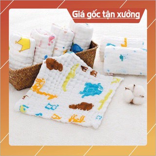 SET 5C KHĂN RỬA MẶT 6 LỚP CHO BÉ